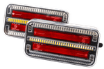 TT Technology TT.12028B LED hátsó lámpák, 3 funkció, bal + jobb, vezeték nélküli, mágneses