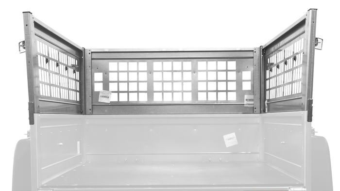 Hálós oldalak az UNITRAILER GARDEN TRAILER 150 KIPP pótkocsihoz