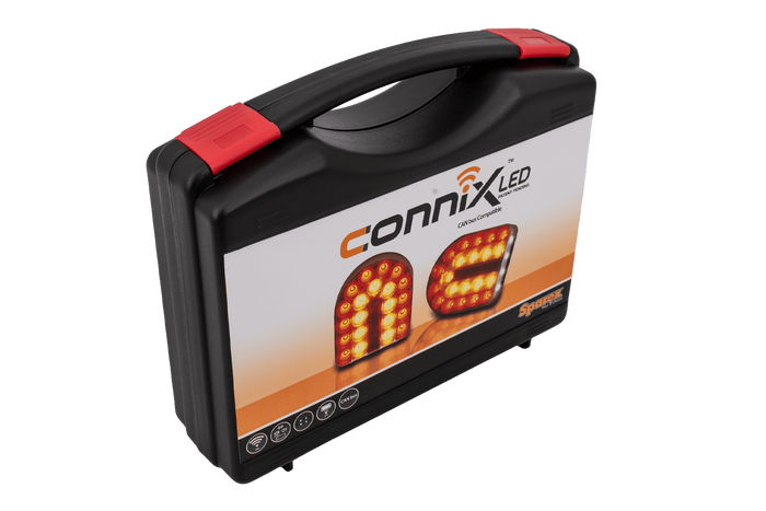 SPAREX CONNIX S.130977 LED hátsó lámpák 4 funkciós bal + jobb, vezeték nélküli, mágneses