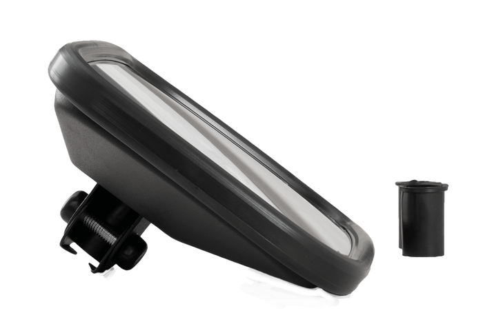 PLASTEX LP0240 R1200 oldalsó tükör mezőgazdasági gépekhez 250x155mm