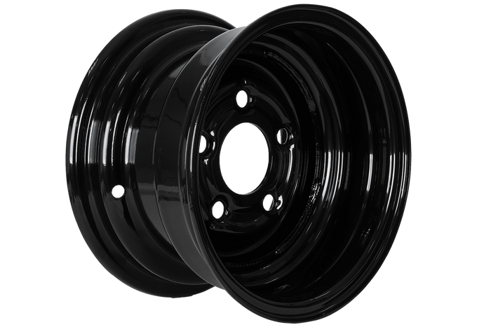 Acélfelni UNITRAILER pótkocsihoz, fekete, 6Jx10"H2, 5x112 ET:-4