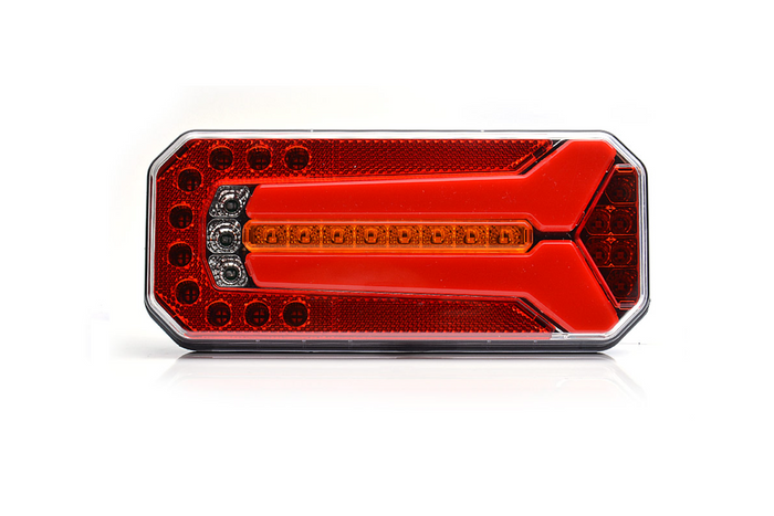 Hátsó lámpa WAŚ W150 1113L/P LED 4 funkciós univerzális