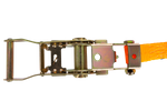Négy darabos UNITRAILER 5m/25mm/1t narancssárga szállítószalag készlet feszítővel