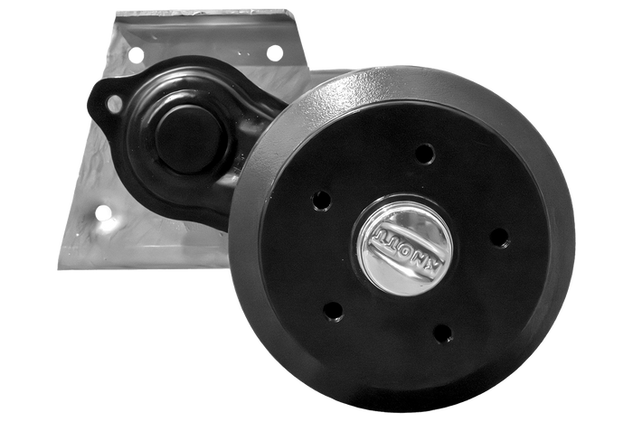 KNOTT VGB15MV fékezett tengely pótkocsihoz/szállítóhoz 1550kg 1616mm 2110mm 5x112