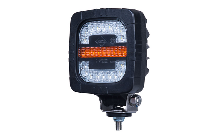 HORPOL ROCA LZD 2806 LED elülső lámpa 2 funkció univerzális tartóval