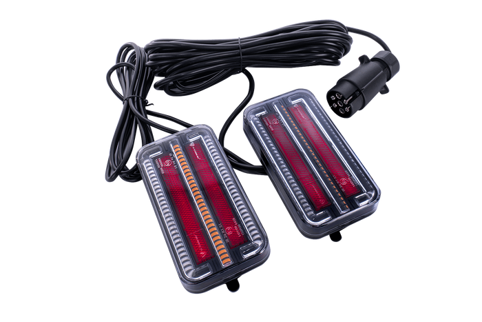 TT Technology TT.12024 LED hátsó lámpák 3 funkciós bal + jobb, mágneses