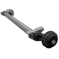 AL-KO COMPACT fékező tengely pótkocsihoz/szállítóhoz 1500kg 1300mm 1750mm 5x112