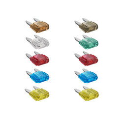 ProPlus 490371S lapos mini biztosítékok vegyes 12V/24V 10 darabos készlet.