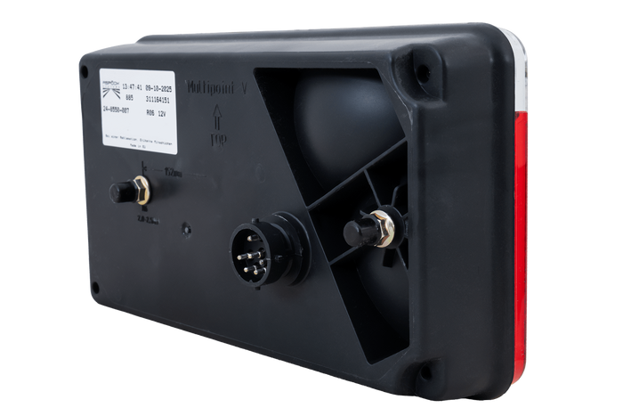 ASPÖCK Multipoint V hátsó lámpa 7 funkciós bal oldali