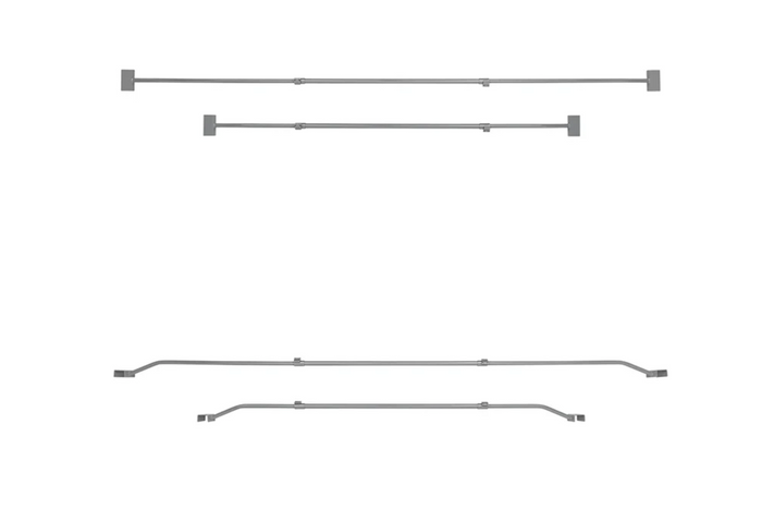 Lapos ponyvatartó ProPlus utánfutóhoz 340918V01, állítható 152–220 cm