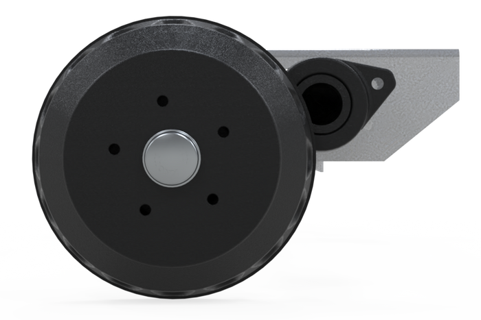 KNOTT VGB18MV fékezett tengely pótkocsihoz/autószállítóhoz 1800kg 1600mm 2070mm 5x112