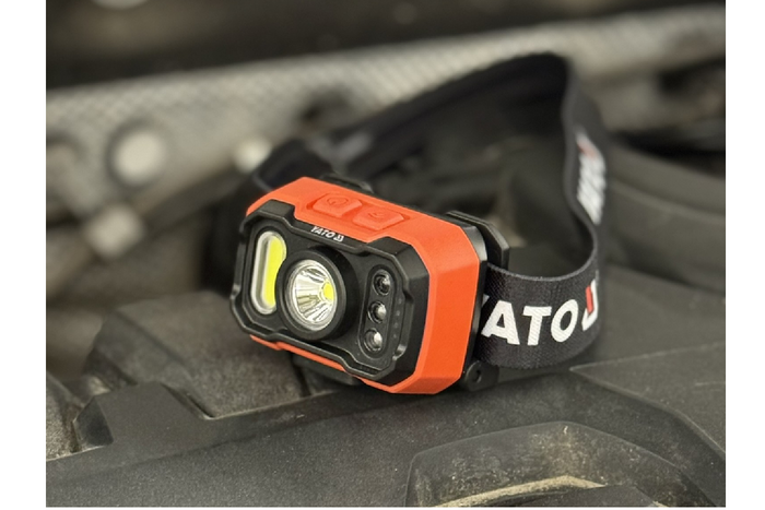 YATO YT-085942 LED fejlámpa mozgásérzékelővel 1000lm