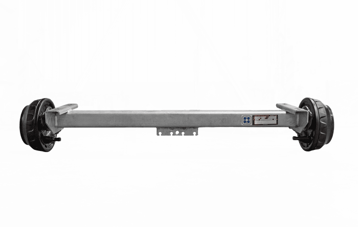 KNOTT VGB18MV fékezett tengely pótkocsihoz/szállítóhoz 1800kg 1100mm 1570mm 5x112