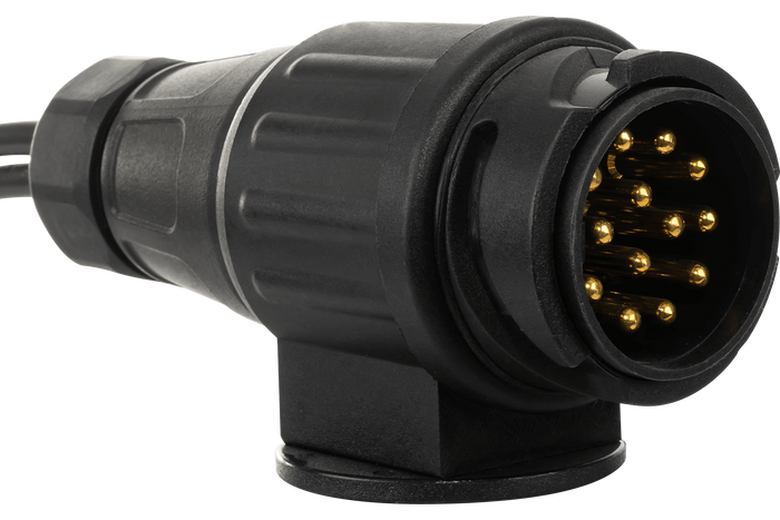 ASPÖCK LED hátsó lámpák + MANTES kábelköteg 7m 13-tűs