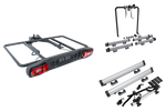 Inter Pack Re-Cargo vonóhorogra szerelhető plató + adapter 3 kerékpár szállításához