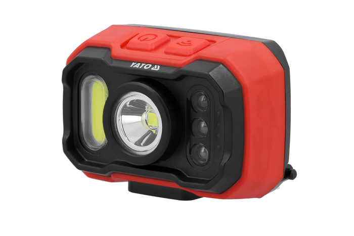 YATO YT-085942 LED fejlámpa mozgásérzékelővel 1000lm