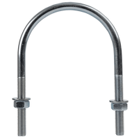 DROMET kerek bilincs anyákkal és alátétekkel M12 115/175