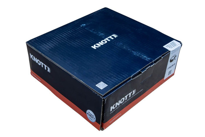 KNOTT fékdob csapággyal pótkocsi tengelyhez 1800kg 250x40 5x112