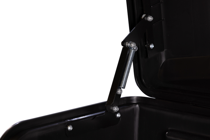 Vonóhorogra szerelhető vonódoboz Camper Alpha fekete (rövid)