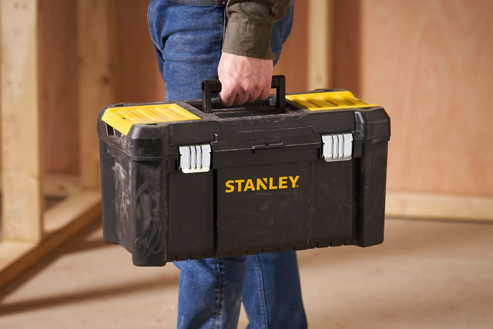 STANLEY ESSENTIAL STST1-75521 szerszámosláda 480x250x250mm 16.8l