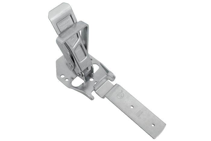 Oldalsó vonóhorog STEELPRESS ZB-04C+Z-01A rögzítővel a pótkocsi teljes oldalsó lezárásához