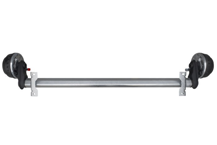 AL-KO COMPACT fékező tengely pótkocsihoz/szállítóhoz 1000kg 1220mm 1780mm 4x100