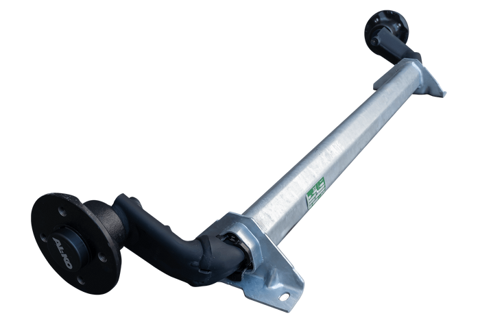 AL-KO OPTIMA fékezetlen hajóutánfutó tengely 750kg 960mm 1280mm 4x100