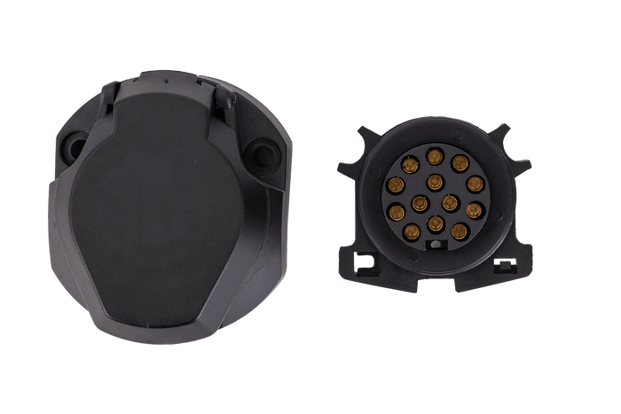 KAMAR 13-tűs vonóhorog-aljzat