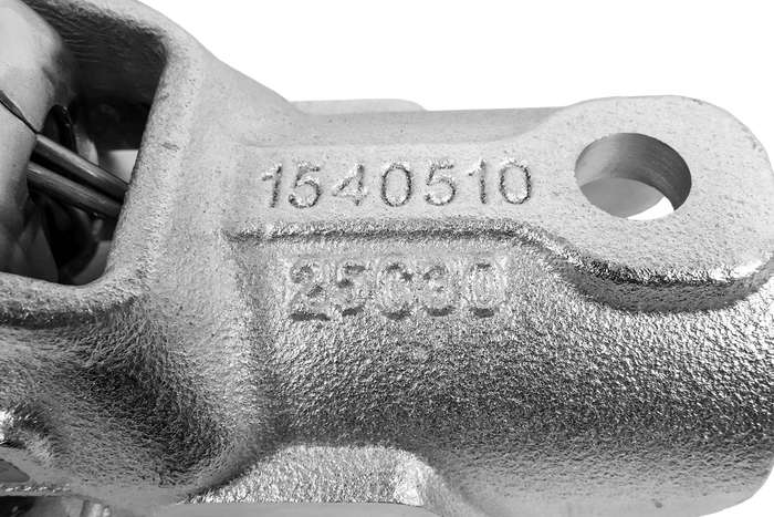 WINTERHOFF WW 350-RB-K1414 gömbfejű vonóhorog 3500 kg-os pótkocsihoz, 50 mm-es csővonórúddal, öntöttvas