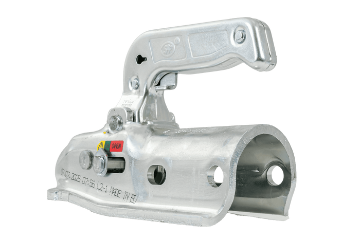 STEELPRESS BC-3000.1D-00-00 gömbfejes vonóhorog 3000 kg-os pótkocsihoz 50 mm-es csővonórúddal