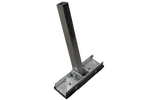 OUTLET UNITRAILER lapos oldaltámasz, 30 cm hosszú, 40 cm magas, hajóutánfutóhoz, SZÜRKE