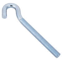 DROMET HZ M12x165 építési kampó nyitott (hajlított) véggel