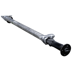 AL-KO OPTIMA fékezetlen pótkocsi tengely 750kg 1260mm 1660mm 4x100