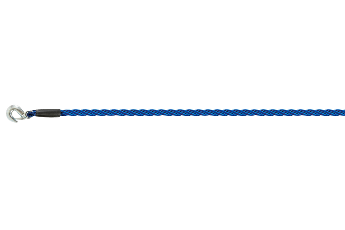 LAMPA vontatókötél horgokkal 4m/18mm/5t kék