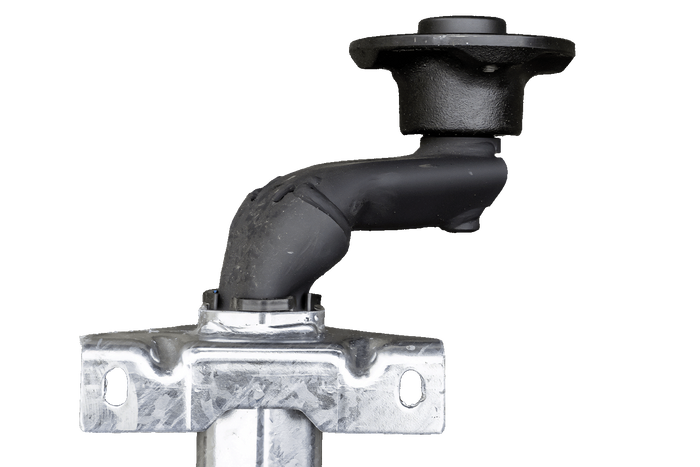 AL-KO OPTIMA fékezetlen pótkocsi tengely 750kg 1260mm 1660mm 4x100