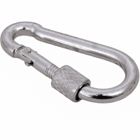 Kötélbiztosítós karabíner DROMET KSZ.4.40 tűzoltó karabíner 4x40mm