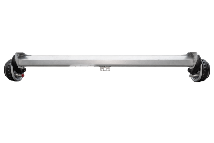 AL-KO COMPACT fékező tengely pótkocsihoz/szállítóhoz 1350kg 1450mm 1900mm 5x112