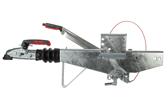 AL-KO 161S ráfutószerkezet AK161 vonóhoroggal 1600 kg-os pótkocsihoz, négyszögletes vonórúddal