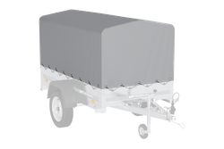 Váztakaró h-800 UNITRAILER ponyva pótkocsihoz 200x106cm GARDEN 200 KIPP