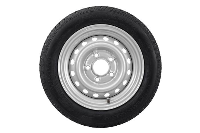 Megerősített pótkocsi felni GUMIABRONCS WANDA 195/50 R13C 104/101N FELNI PÓTKOCSIPŐ 5.5Jx13"H2 5x112 ET:30