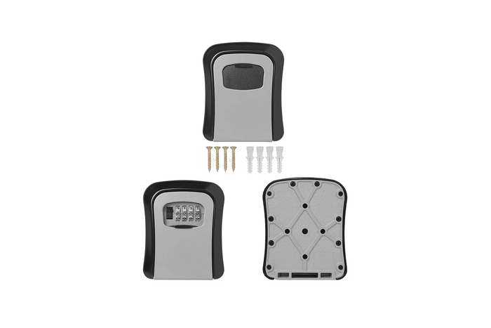 Kulcsos széf kombinációs zárral ProPlus 540254 kültéri kódszekrény