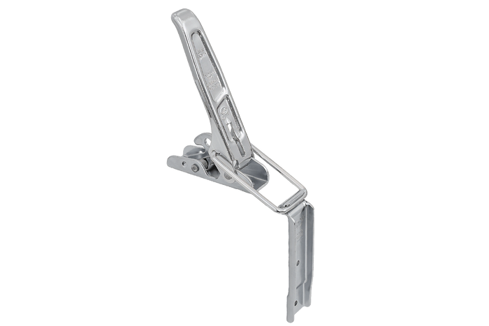 Oldalsó vonóhorog STEELPRESS ZB-01+Z-02 rögzítővel a pótkocsi teljes oldalsó zárásához