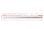 Téglalap alakú öntapadós reflektor BIAŁY WAŚ 96x42mm fényvisszaverő