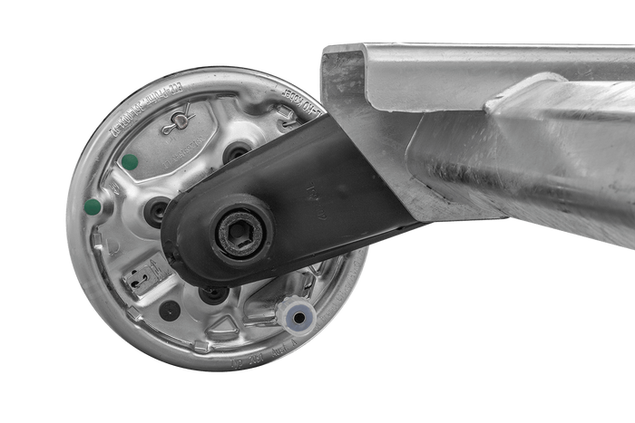 AL-KO COMPACT fékezős hajóutánfutó tengely 1000kg 1446/1554mm 2000mm 5x112