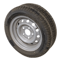 OUTLET Erősített pótkocsi felni LINGLONG GUMIABRONCS 195/50 R13C 104/101N UNITRAILER FELNI 5.5Jx13"H2 5x112 ET:30