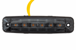 FRISTOM FT-079 LED DARK jelzőlámpa, narancssárga, univerzális