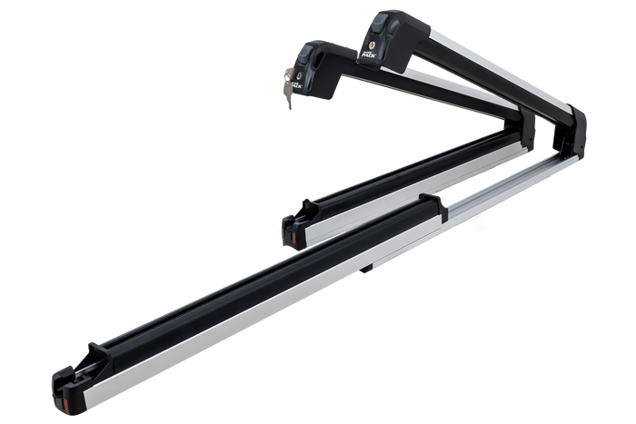 Inter Pack Frostline 6 - kihúzható alumínium síléctartó 6 pár síléchez vagy 4 snowboardhoz