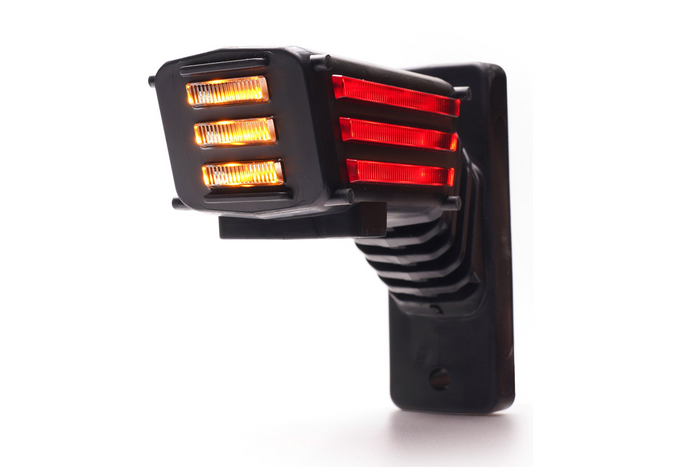 WAŚ 2550L W297.3.1 SPOT LED bal oldali helyzetjelző lámpa rövid karon