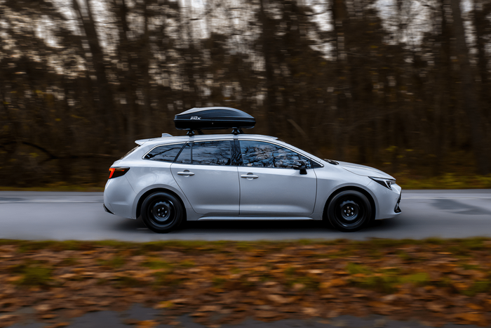 Inter Pack Stella 370 tetőbox, matt fekete