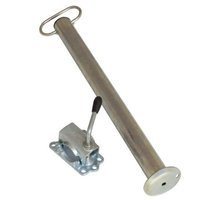 Fix tartó bilinccsel és öntöttvas bilinccsel WINTERHOFF RSR48-600+KLE48-G 150kg 48mm 600mm